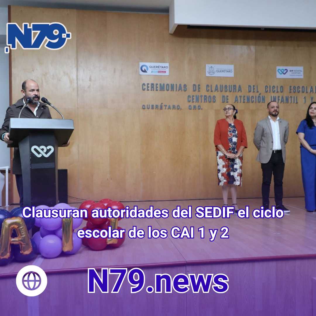 Clausuran autoridades del SEDIF el ciclo escolar de los CAI 1 y 2