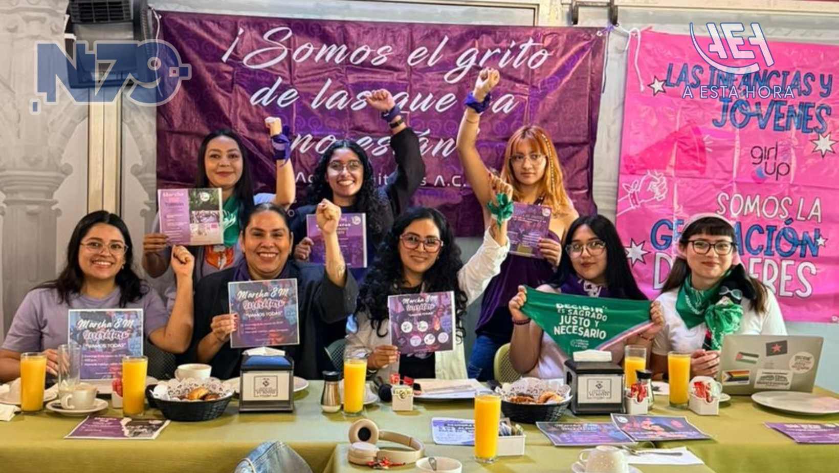 Colectivas feministas dieron a conocer su posicionamiento colectivo rumbo a la Marcha del 8 de marzo
