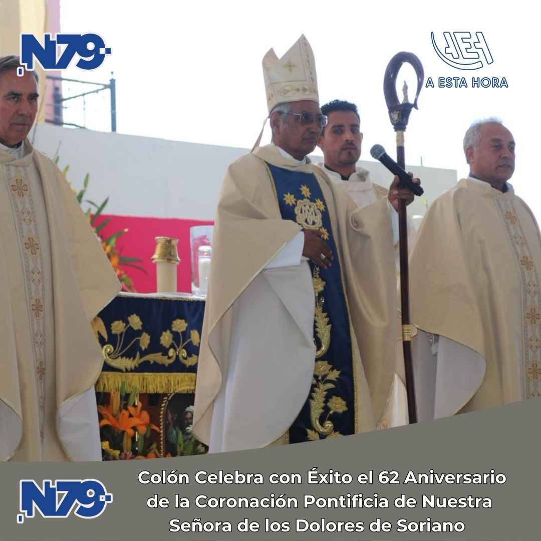 Colón Celebra con Éxito el 62 Aniversario de la Coronación Pontificia de Nuestra Señora de los Dolores de Soriano