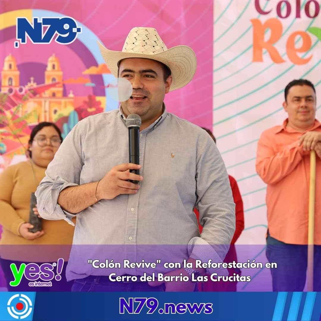 Colón Revive con la Reforestación en Cerro del Barrio Las Crucitas