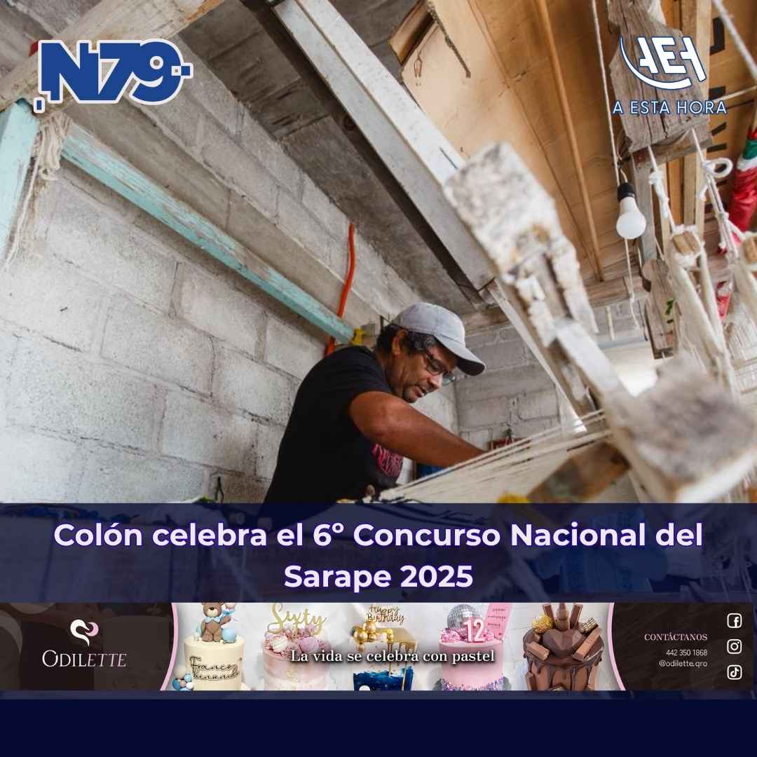 Colón celebra el 6º Concurso Nacional del Sarape 2025