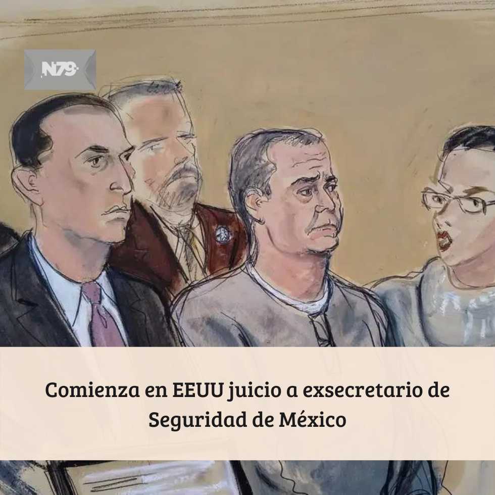 Comienza en EEUU juicio a exsecretario de Seguridad de México
