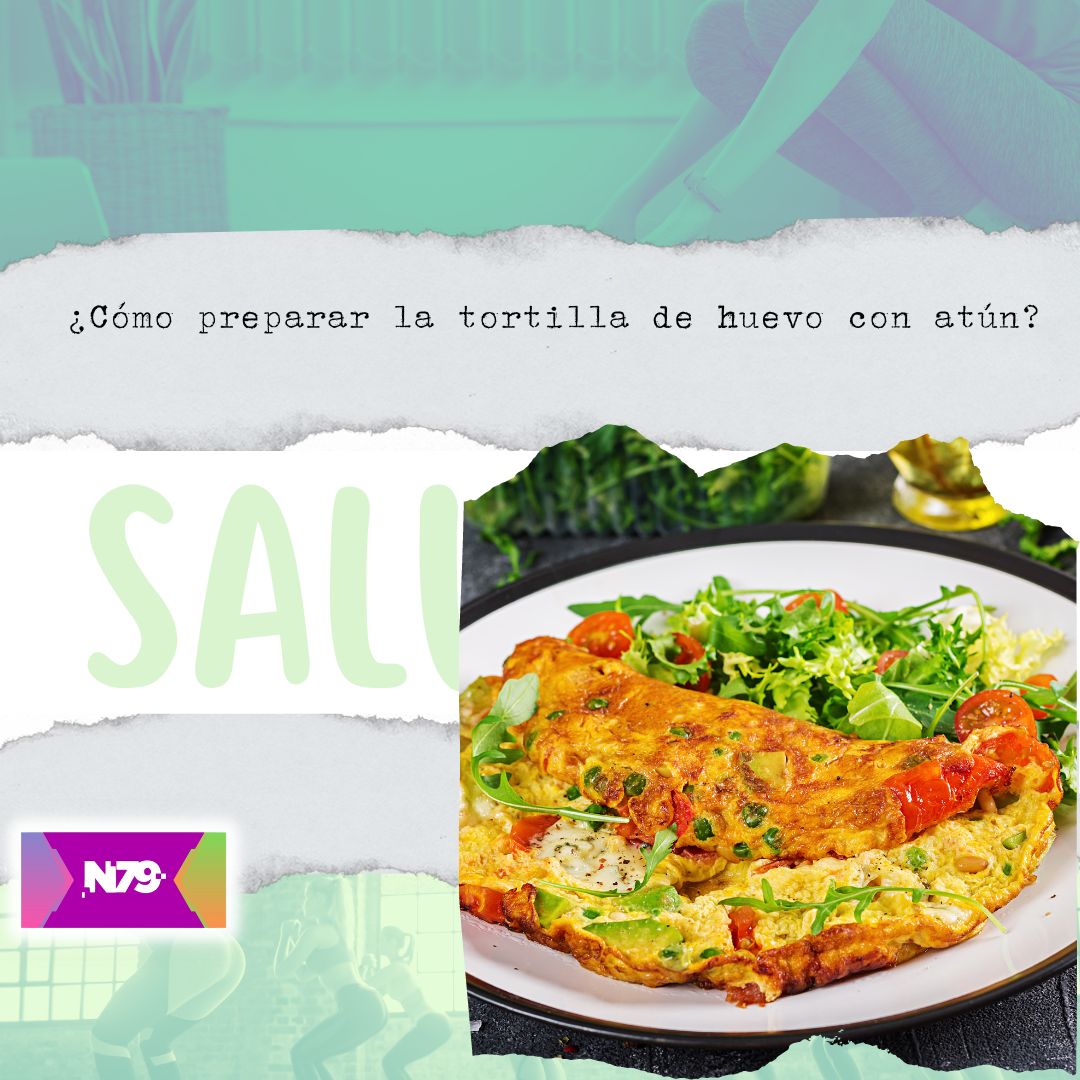 ¿Cómo preparar la tortilla de huevo con atún?