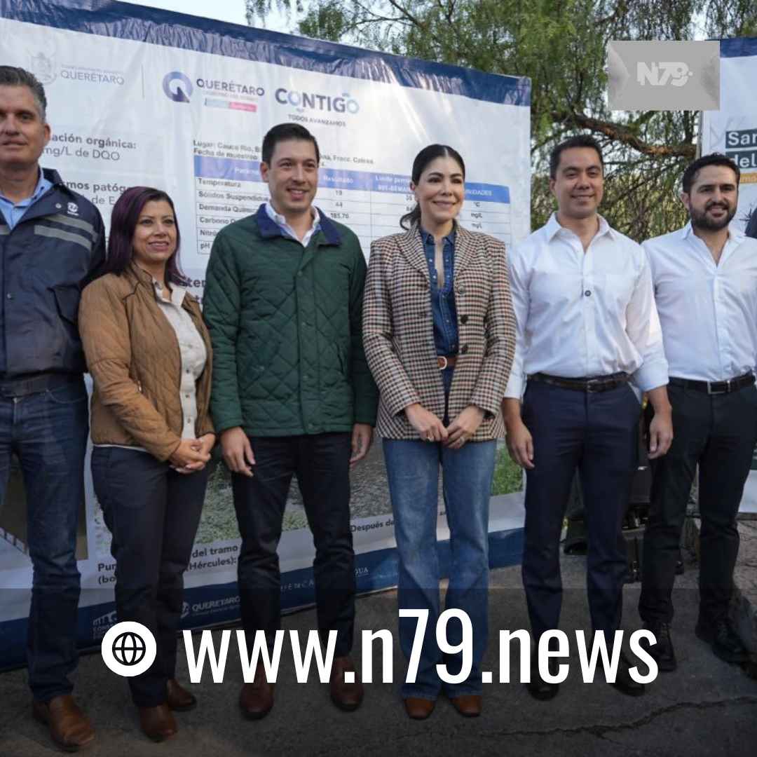 Compromiso firme de saneamiento del Río Querétaro
