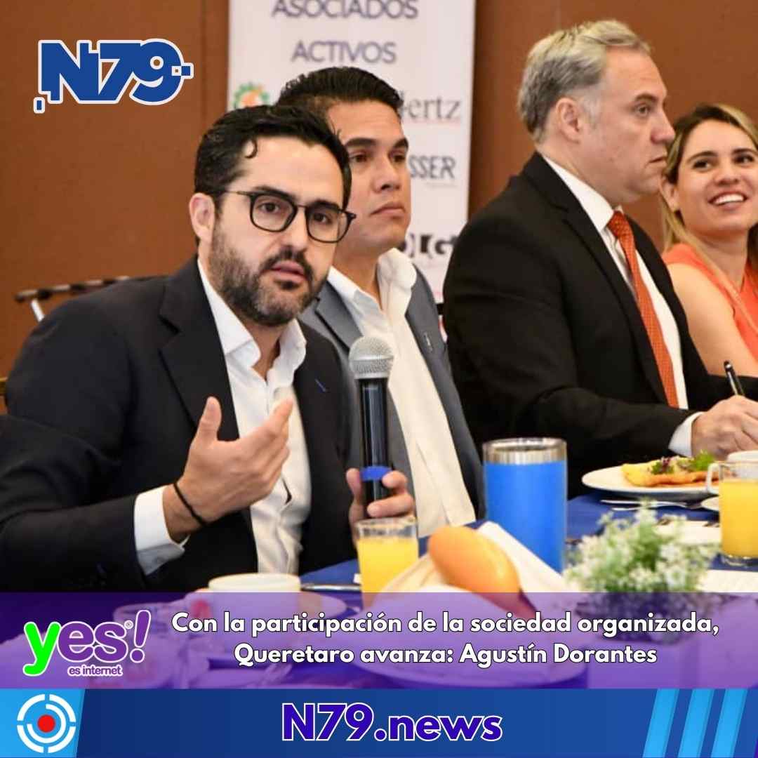 Con la participación de la sociedad organizada, Queretaro