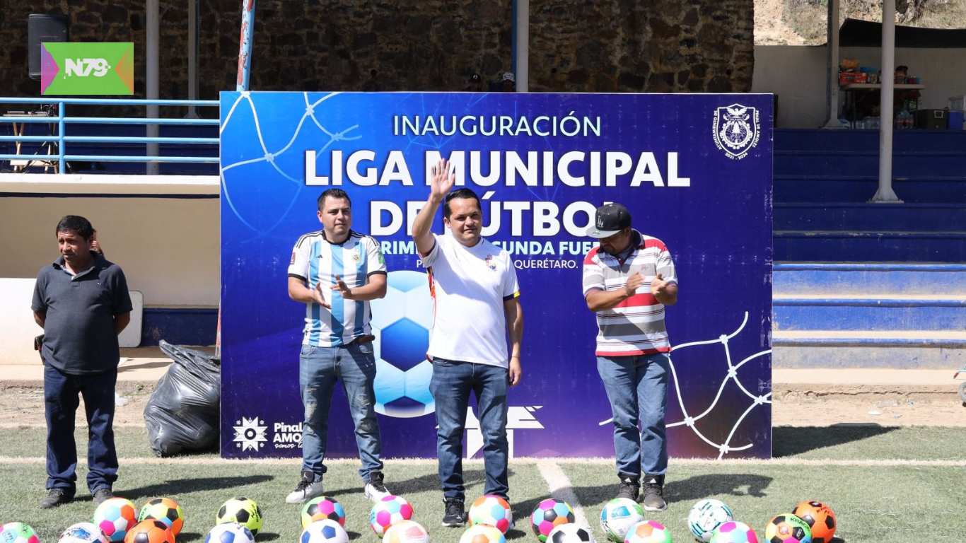 Con una bolsa de 55 pesos en premios arranca Liga Municipal de Futbol en Pinal de Amoles