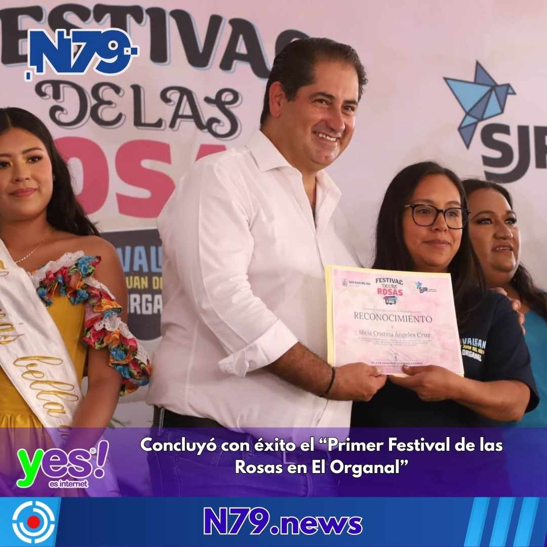 Concluyó con éxito el Primer Festival de las Rosas en El Organal