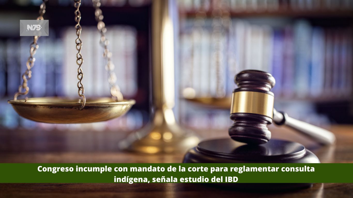 Congreso incumple con mandato de la corte para reglamentar consulta indígena, señala estudio del IBD