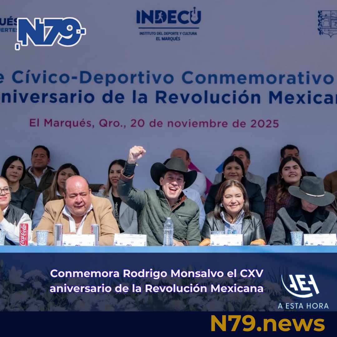 Conmemora Rodrigo Monsalvo el CXV aniversario de la Revolución Mexicana