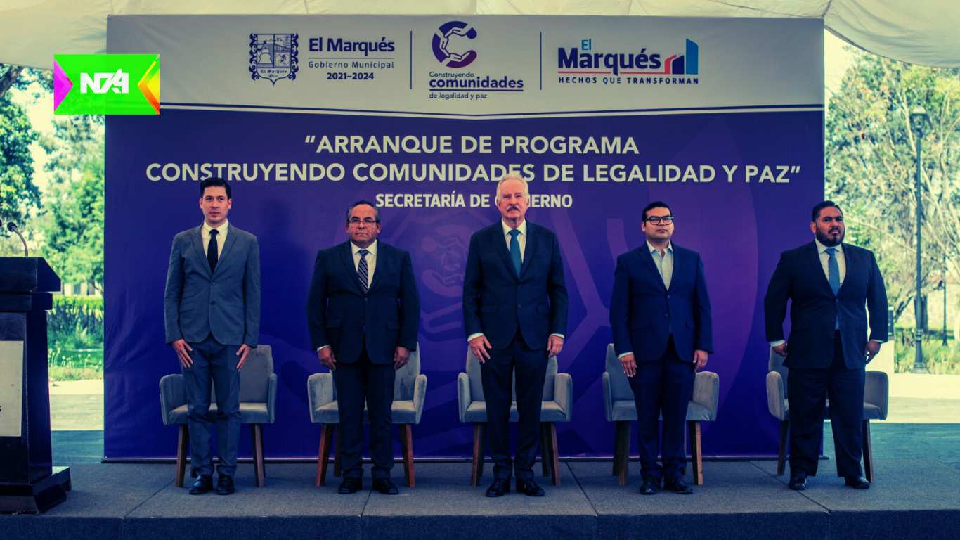 Construyendo Comunidades de Legalidad y Paz el programa de El Marqués para mejorar la calidad de vida