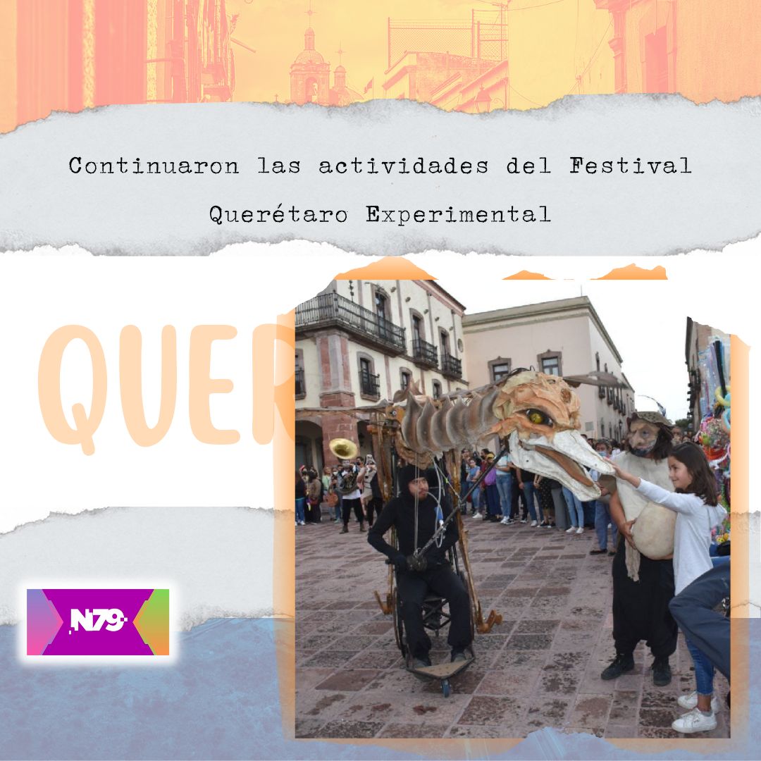 Continuaron las actividades del Festival Querétaro Experimental