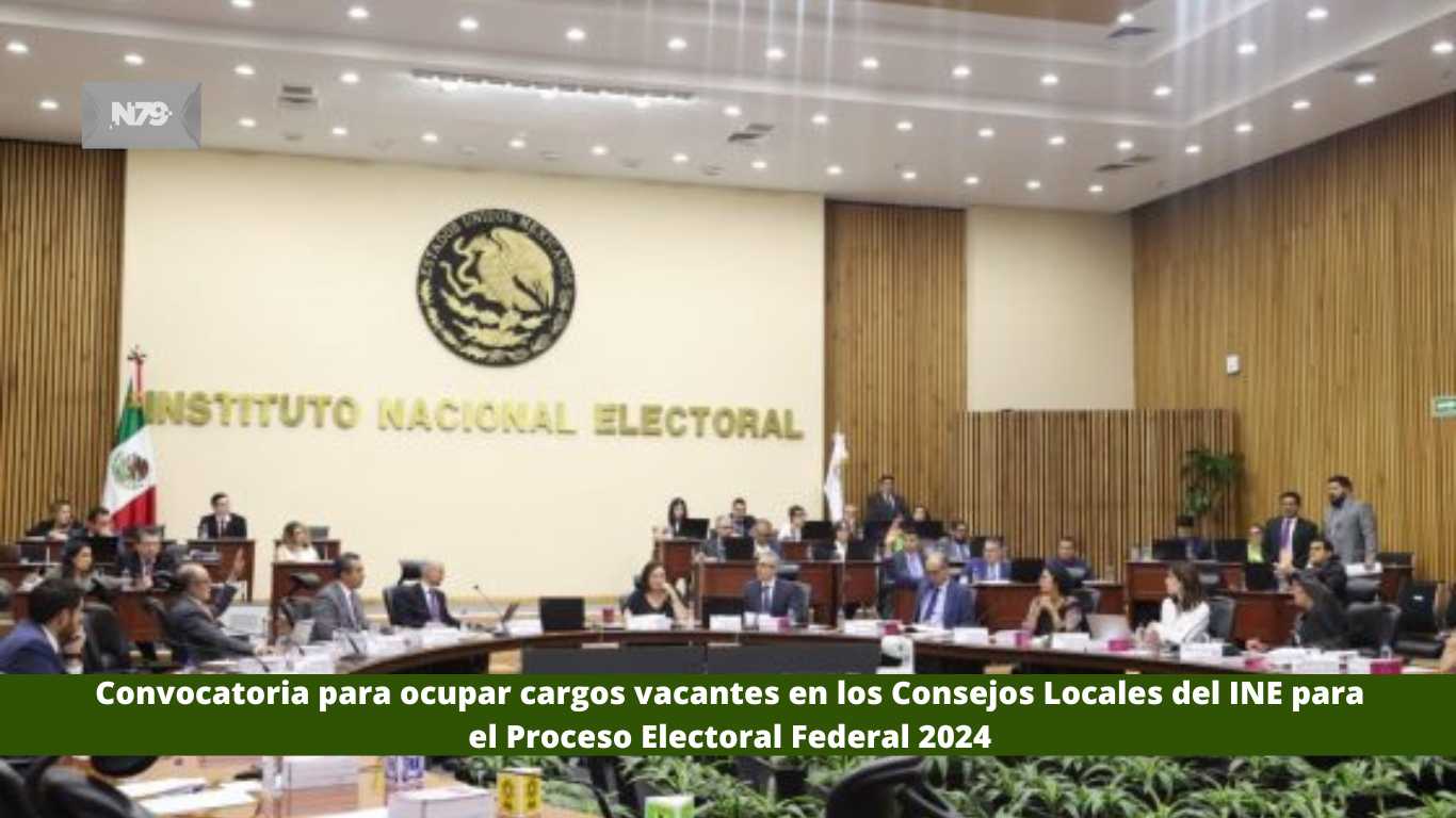 Convocatoria para ocupar cargos vacantes en los Consejos Locales del INE