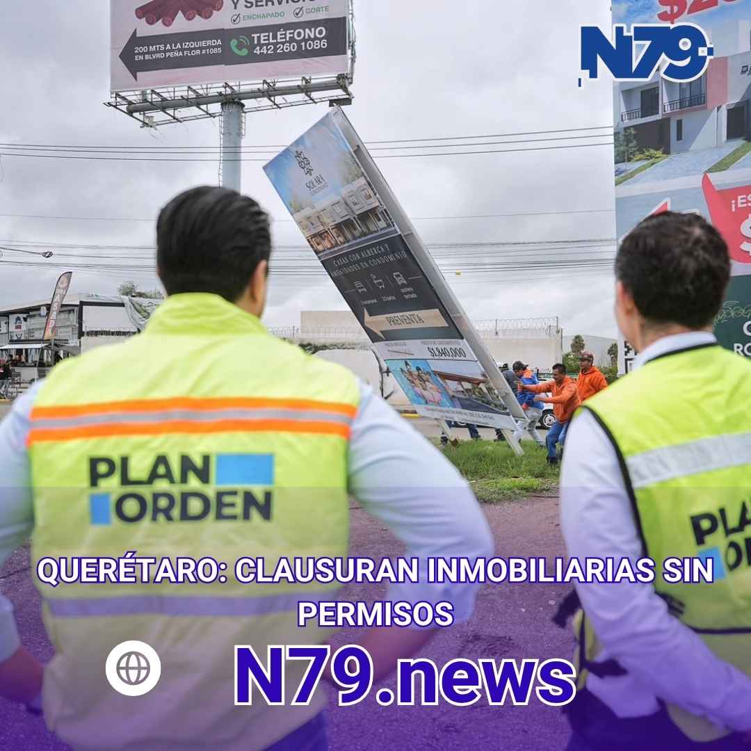Querétaro clausura inmobiliarias