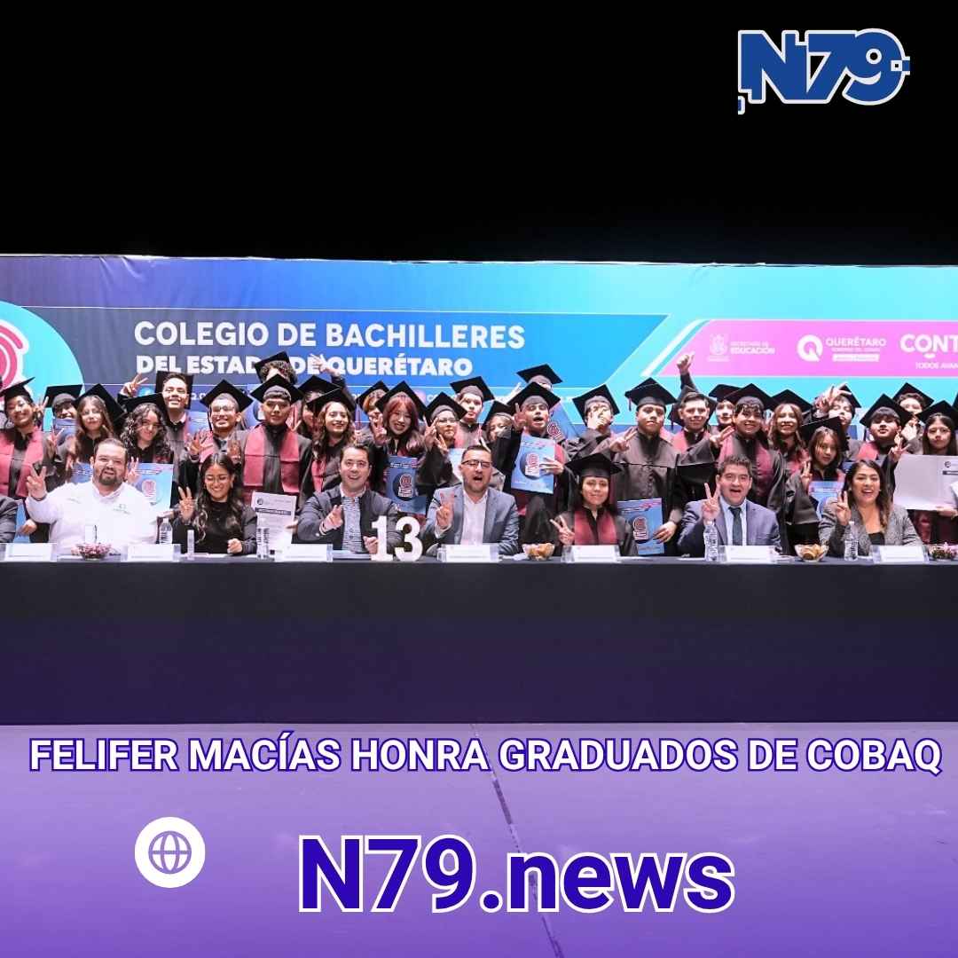 Felifer Macías honra graduados