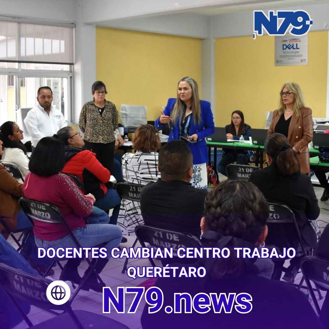 Docentes cambian centro