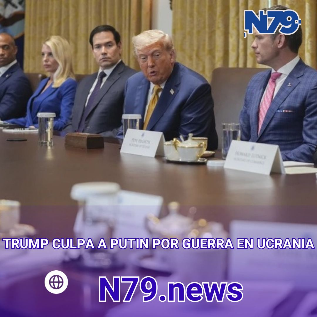 Trump culpa a Putin