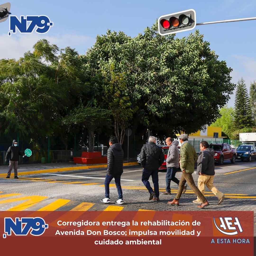 Corregidora entrega la rehabilitación de Avenida Don Boscoimpulsa movilidad y cui