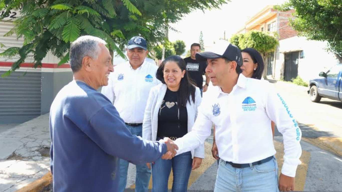 Corregidora mejora su infraestructura urbana con obras en San José de los Olvera