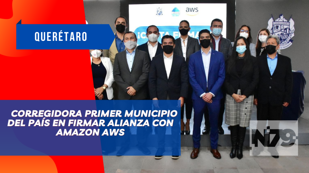 Corregidora, primer municipio del país en firmar alianza con Amazon AWS