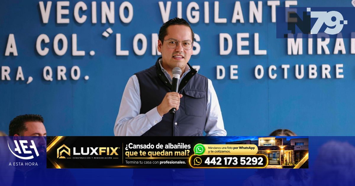Corregidora reporta mil 600 comités vecinales activos