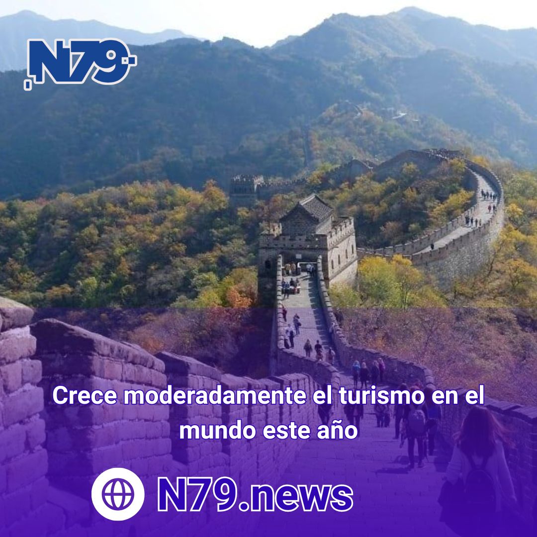 Crece moderadamente el turismo en el mundo este año