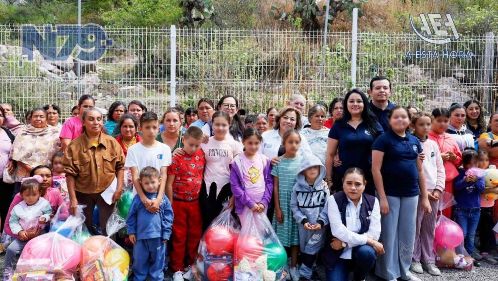 DIF Querétaro celebra Día del Niño en Santa Rosa