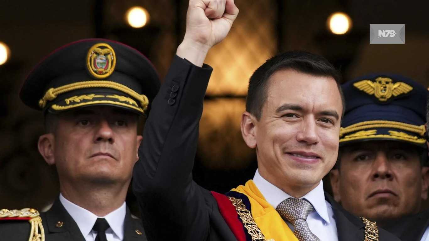 Daniel Noboa asume la presidencia de un Ecuador azotado por la violencia