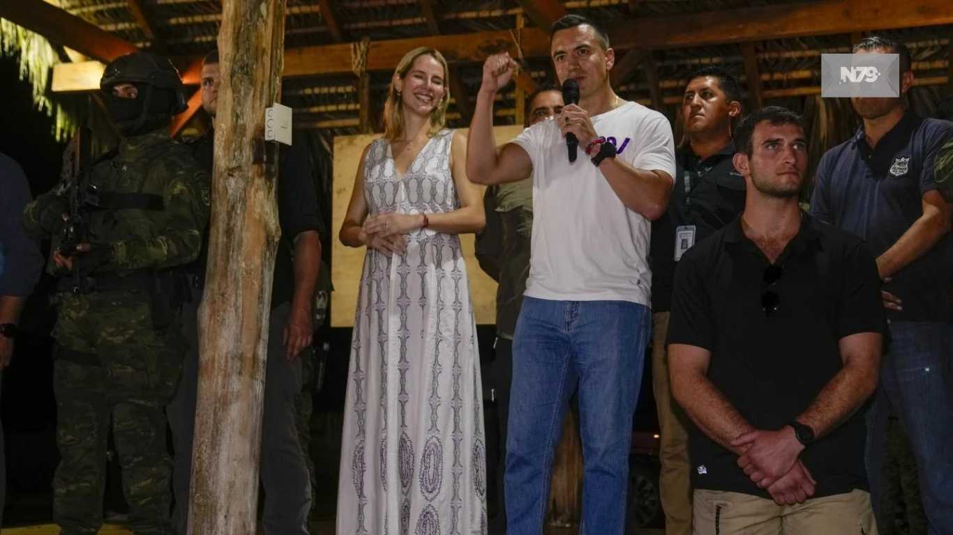 Debutante Daniel Noboa gana elecciones de Ecuador