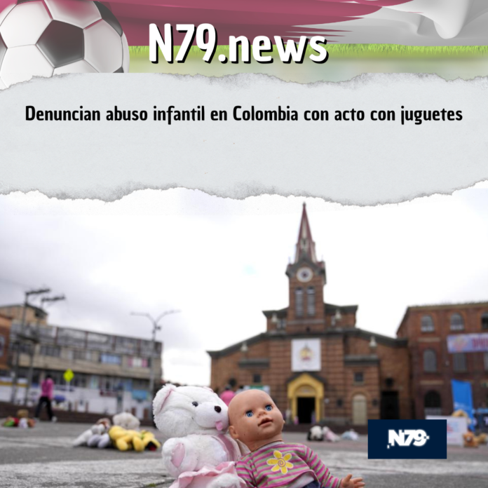 Denuncian abuso infantil en Colombia con acto con juguetes
