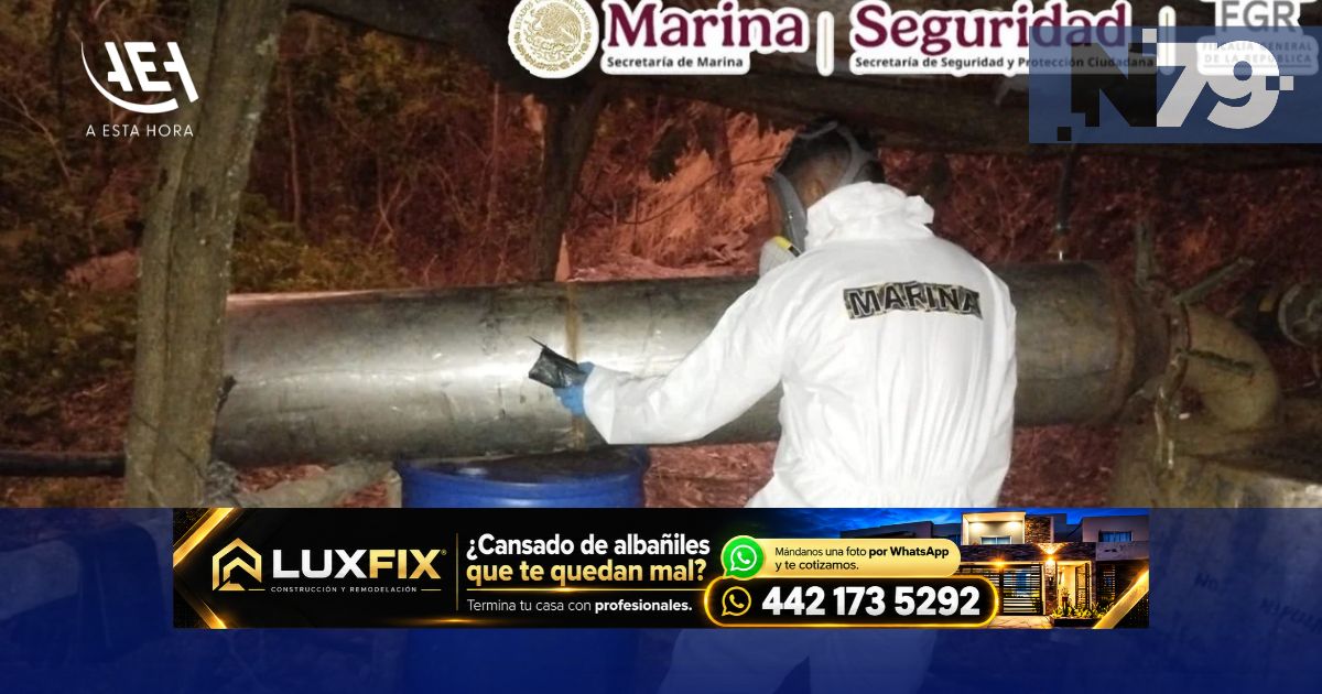 Desmantelan laboratorio con metanfetamina en Durango_ Marina