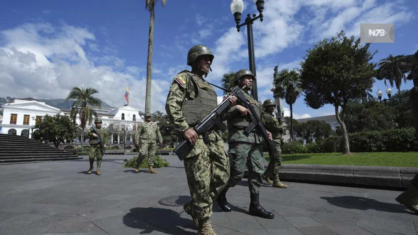 Despliegan a militares para combatir a bandas criminales en Ecuador