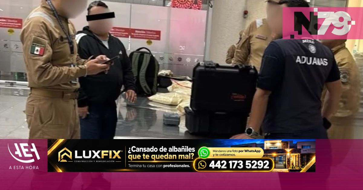 Detectan polvo sospechoso en equipaje del AICM
