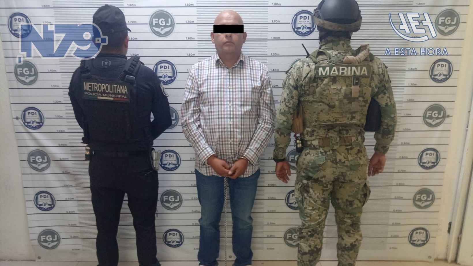 Detienen a ex policía por secuestro en Ecatepec
