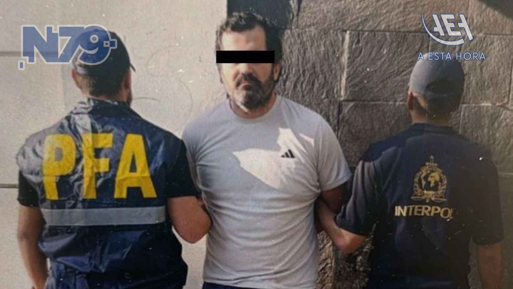 Detienen en Argentina a mexicano con ficha roja