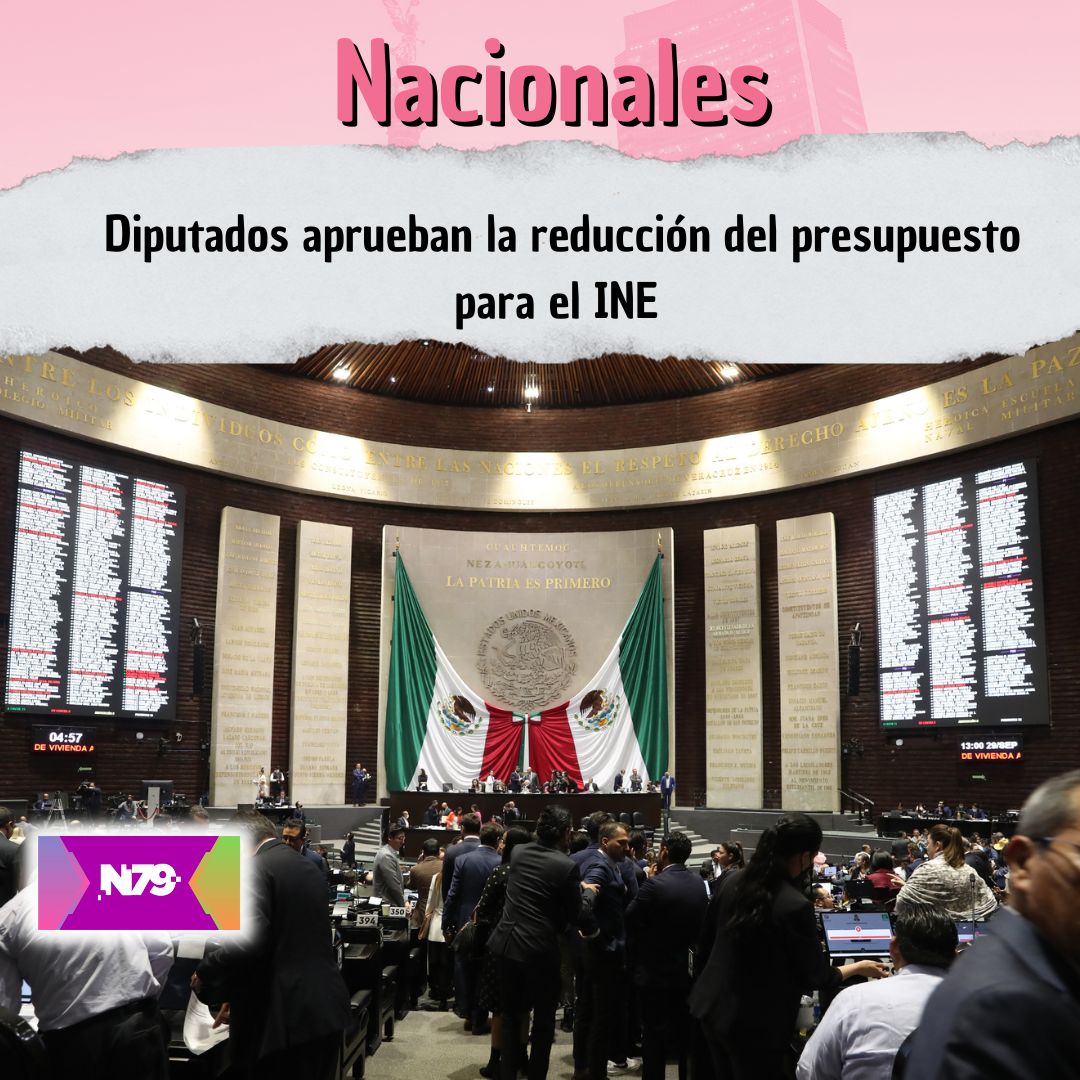 Diputados aprueban la reducción del presupuesto para el INE