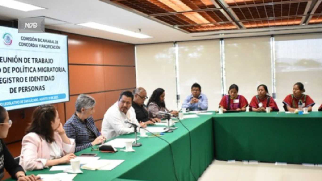 Diputados de la Cocopa se reúnen con la Unidad de Política Migratoria