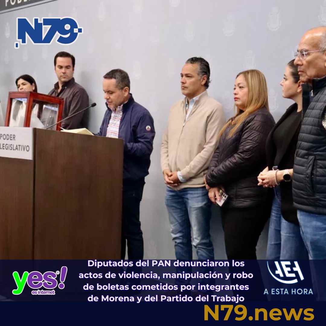Diputados del PAN denunciaron los actos de violencia, manipulación