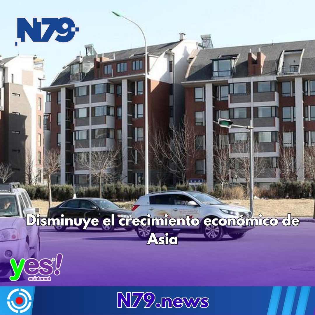 Disminuye el crecimiento económico de Asia
