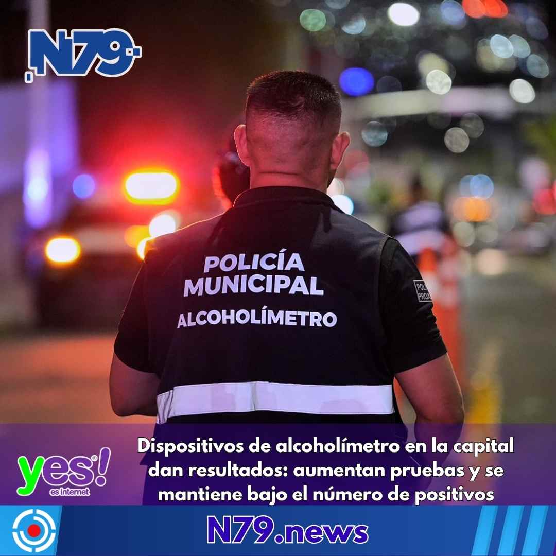 Dispositivos de alcoholímetro en la capital dan resultad