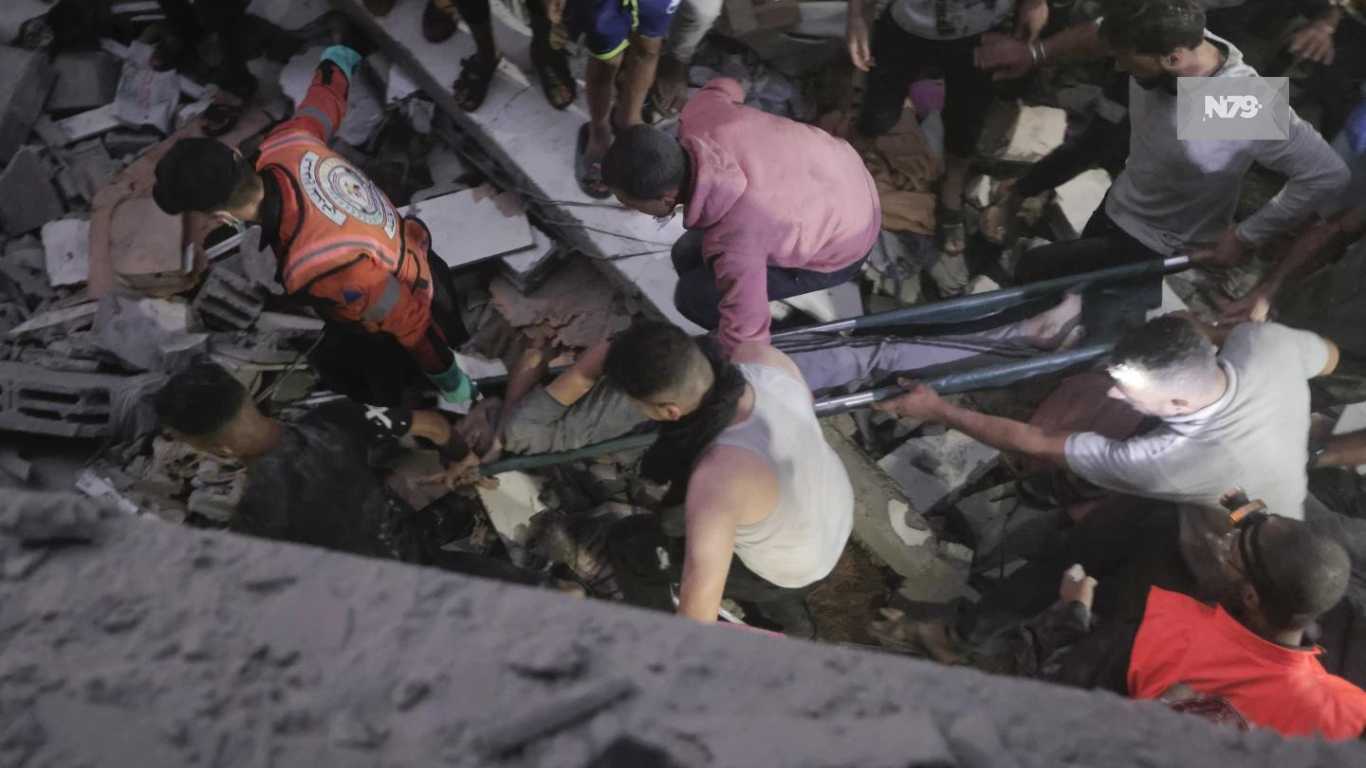 Doctores y pacientes, incluidos bebés, están varados en hospitales de Gaza en medio de combates