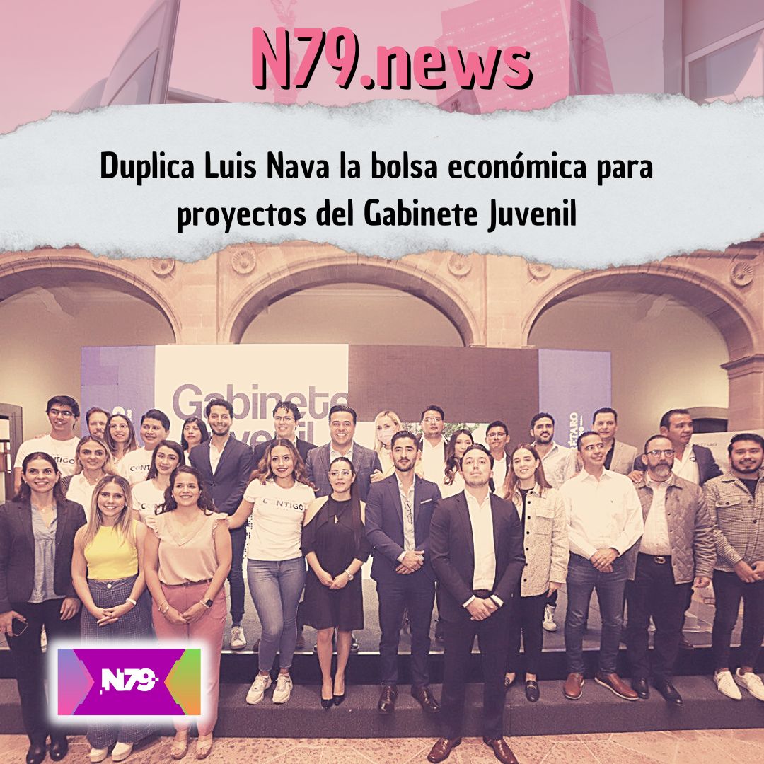 Duplica Luis Nava la bolsa económica para proyectos del Gabinete Juvenil