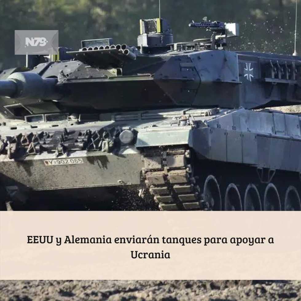 EEUU y Alemania enviarán tanques para apoyar a Ucrania