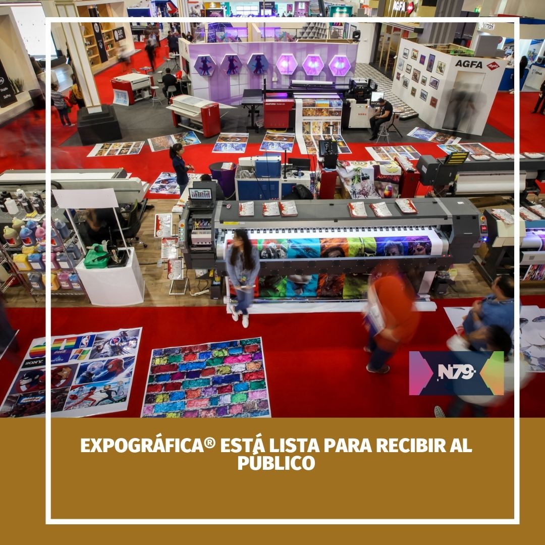EXPOGRÁFICA® está lista para recibir al público