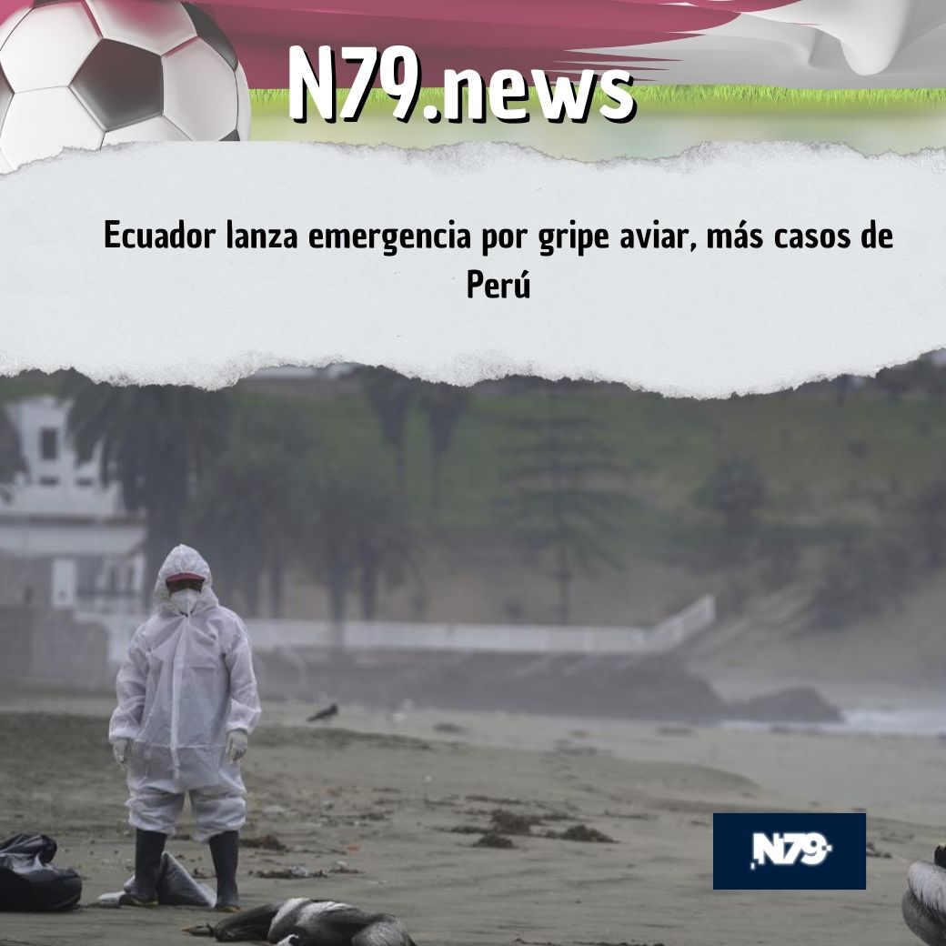 Ecuador lanza emergencia por gripe aviar, más casos de Perú