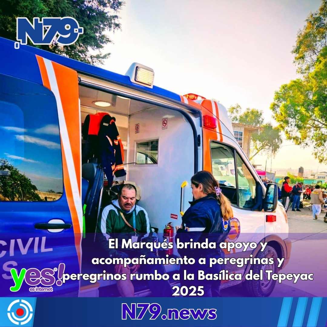 El Marqués brinda apoyo y acompañamiento a peregrinas y peregrinos rumbo a la Basílica del Tepeyac 2025