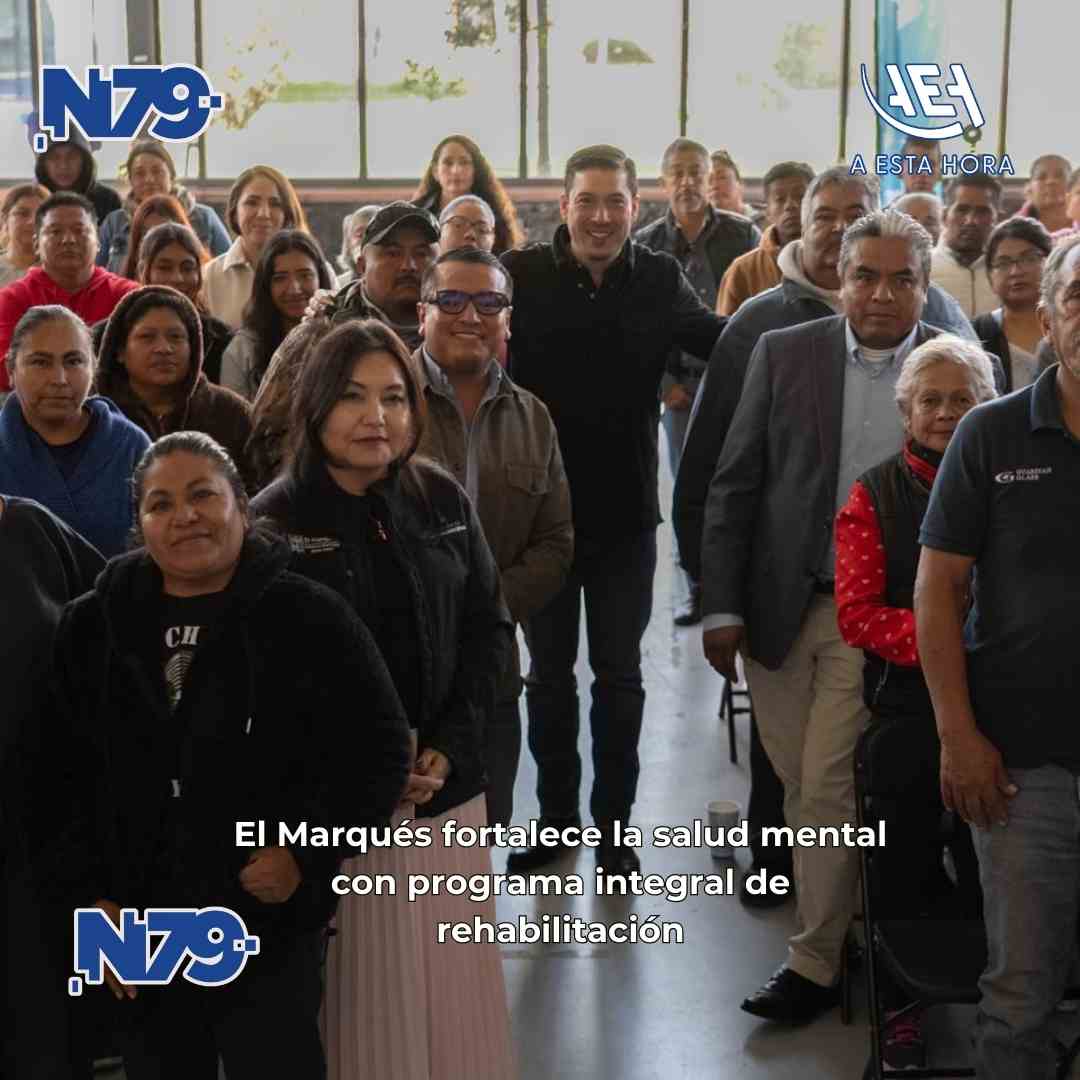 El Marqués fortalece la salud mental con programa integral de rehabilitación