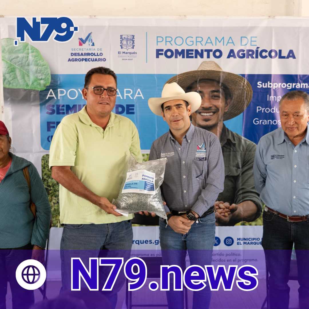 El Marqués impulsa la producción agrícola con entrega de semilla de frijol