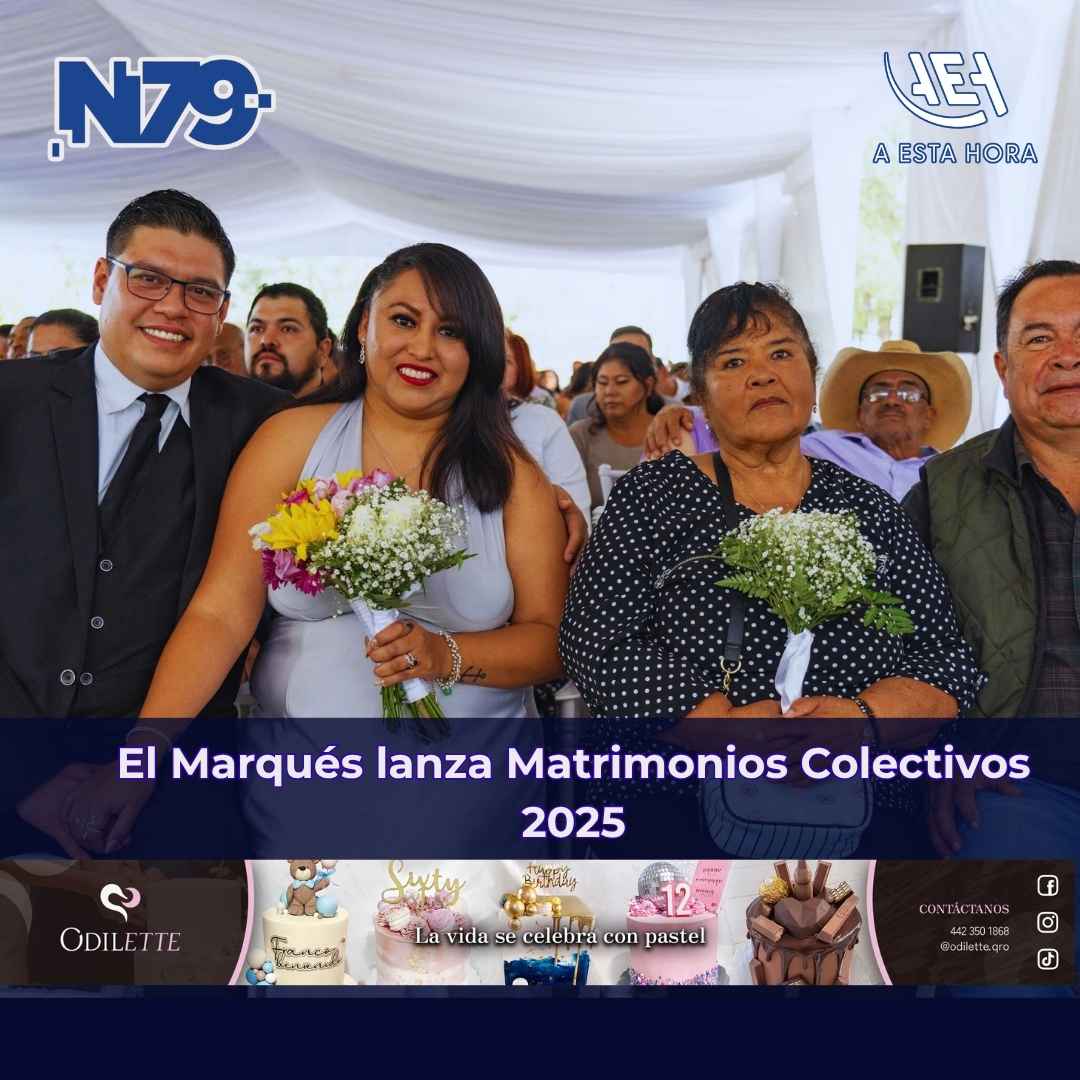 El Marqués lanza Matrimonios Colectivos 2025