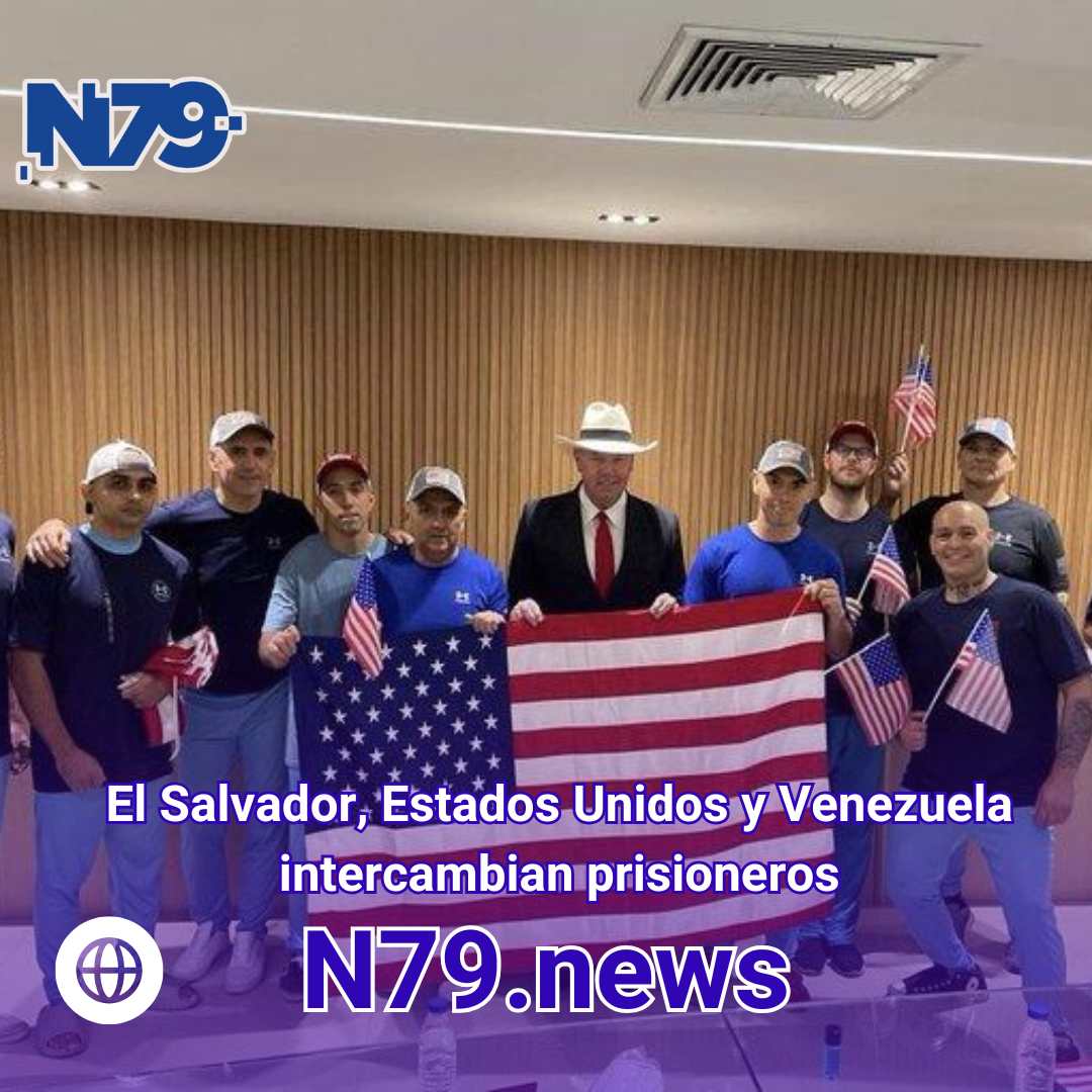 El Salvador, Estados Unidos y Venezuela intercambian prisioneros