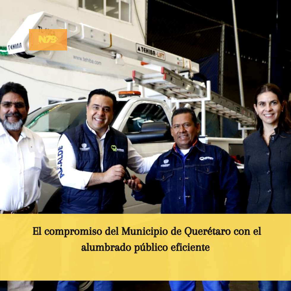 El compromiso del Municipio de Querétaro con el alumbrado público eficiente